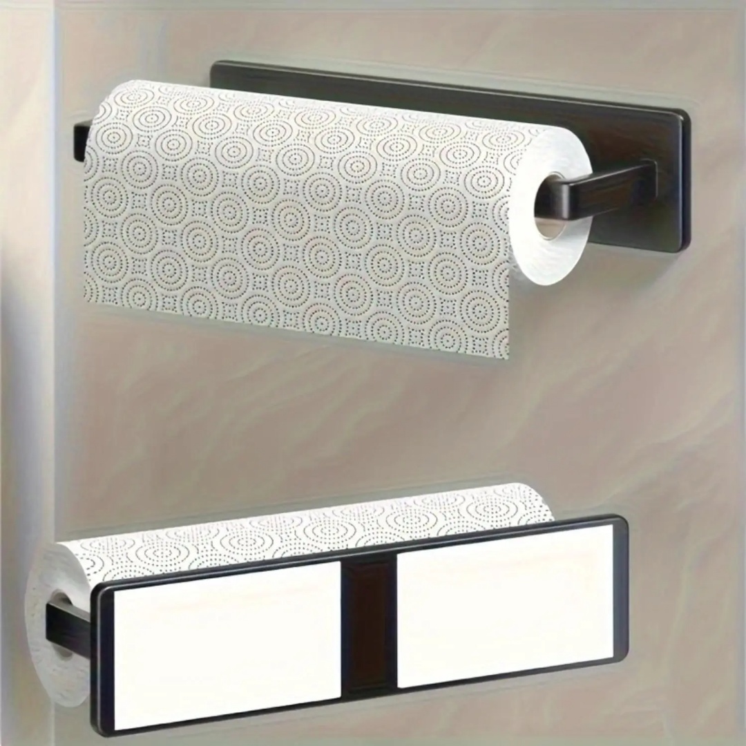 Home Essentials Bathroom Storage - Wall-Mounted Tissue Paper Holder, No Drilling
