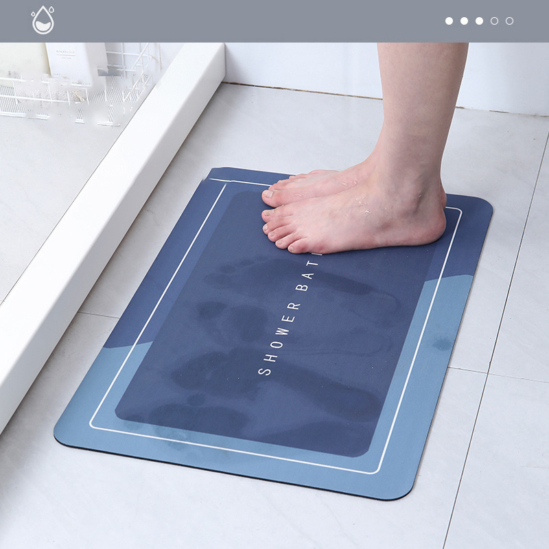 Absorbent Bathroom Bath Mat An - Jet Home Bathroom Mats 评论和价格