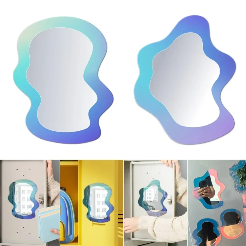 1PC Magnetic Geometric Pattern - Home Essentials Bathroom Cabinet 评论和价格