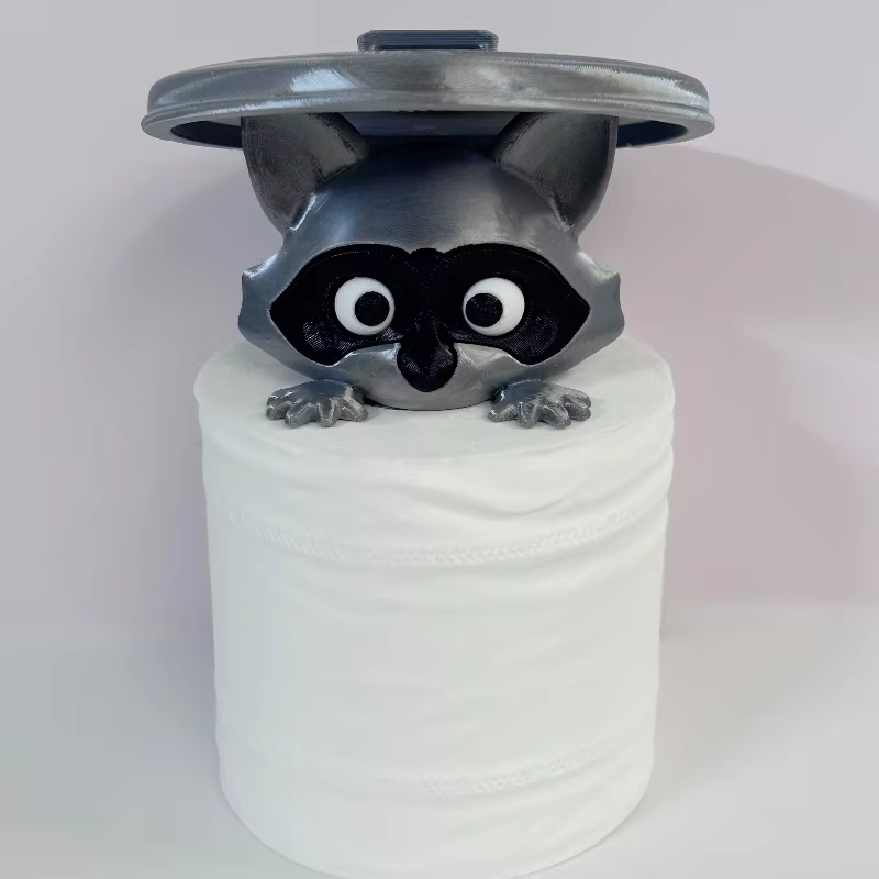 Cute Raccoon Toilet Paper Hold - Home Decor Bathroom Ideas 评论和价格