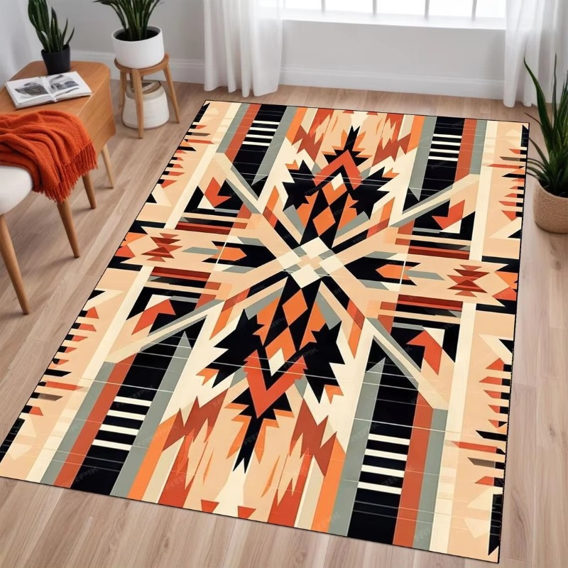 Southwestern Carpet, Aztec Tri - Home Toilet Bathroom Design 评论和价格
