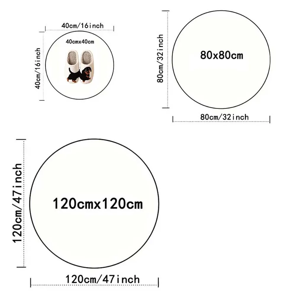 Boho Round Rug Non-Slip Retro  - Home Toilet Bathroom Design 评论和价格
