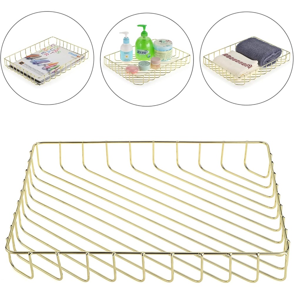 Elegant Gold Wire Desk Tray fo - Home Bathroom Images 评论和价格