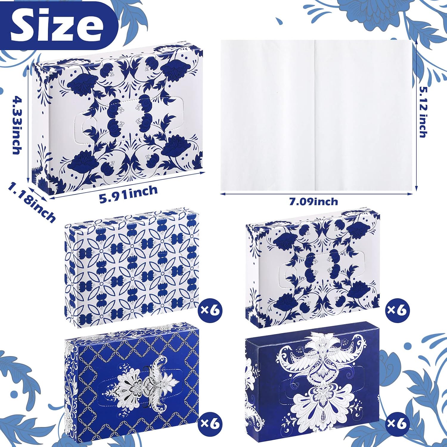 24 Packs 960 Sheets Facial Tis - Home Bathroom Images 评论和价格
