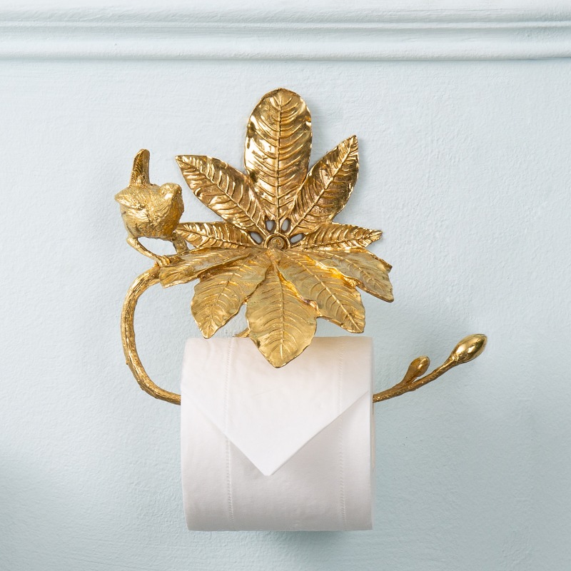 Solid Brass Luxury Toilet Pape - Home Toilet Bathroom Design 评论和价格