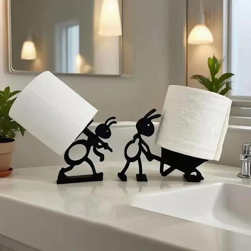 ⑥ 1/2 PCS Cute Ant Shaped Toil - Home Toilet Bathroom Design 评论和价格