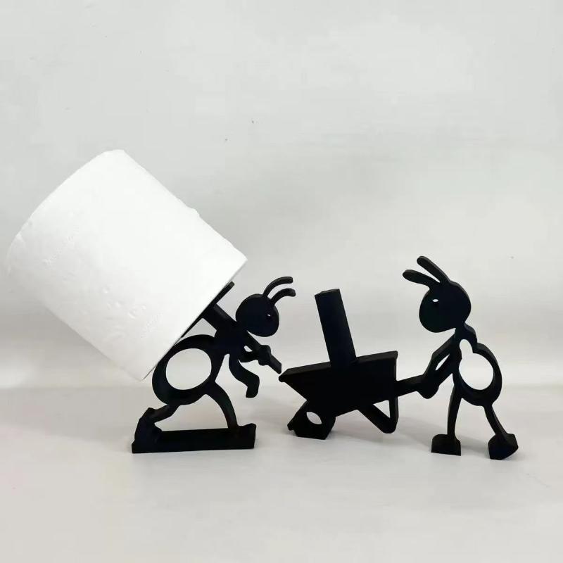 ⑥ 1/2 PCS Cute Ant Shaped Toil - Home Toilet Bathroom Design 评论和价格