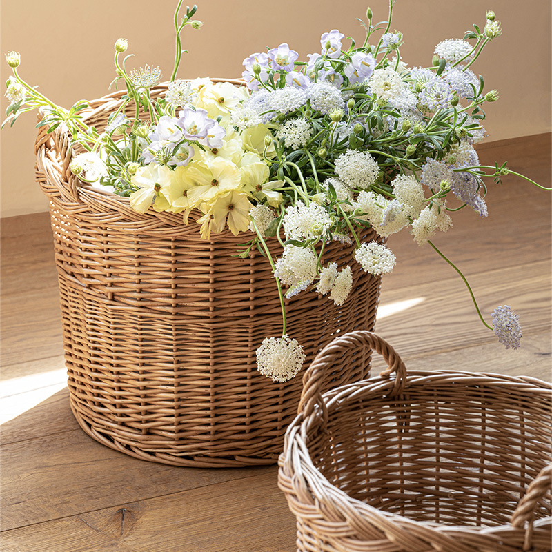 Woven Laundry Hamper with Hand - Home Essentials Bathroom Storage 评论和价格