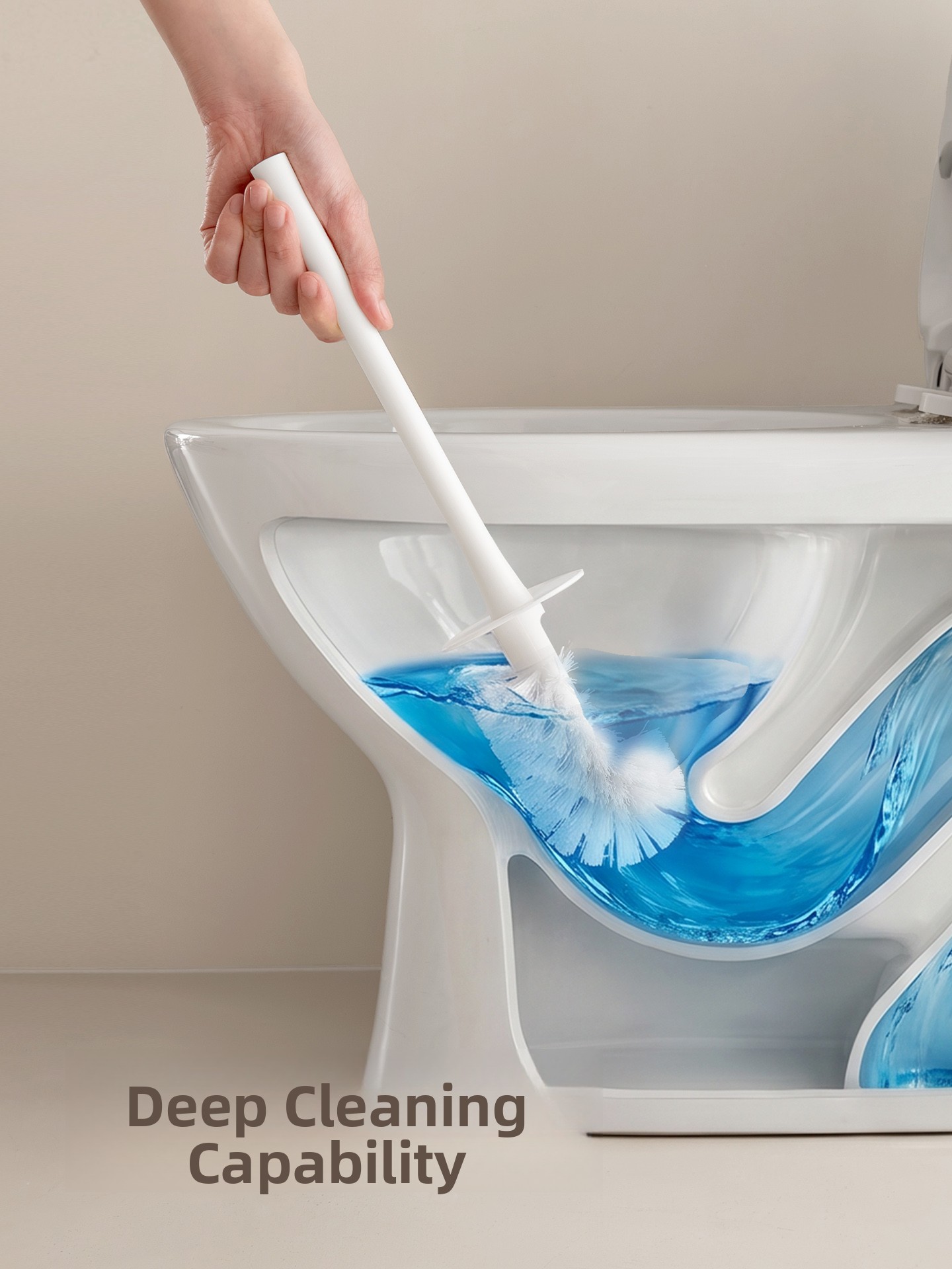 Corner Toilet Brush Wall Mount - Home Needs Bathroom Cleaning 评论和价格