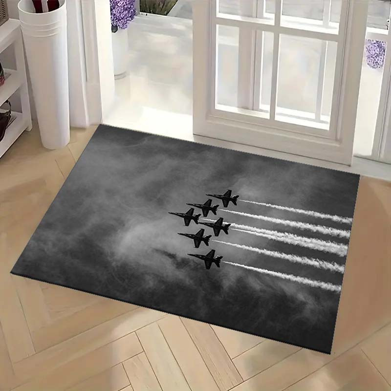 Jet Theme Leaf Crystal Velvet  - Jet Home Bathroom Mats 评论和价格