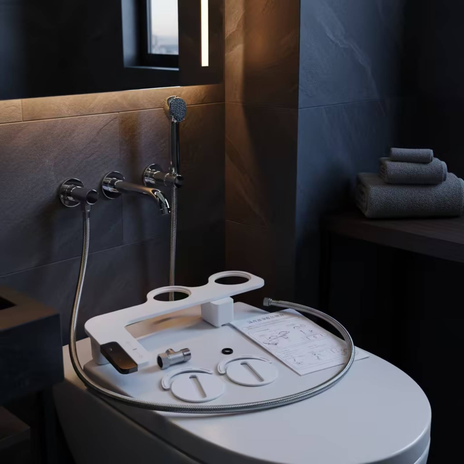 Bidet with Side Control Panel  - Home Toilet Bathroom Design 评论和价格