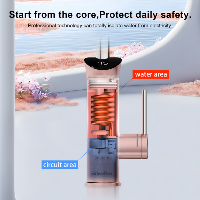 Briwellna Electric Water Heate - Home Bathroom Water Heater 评论和价格