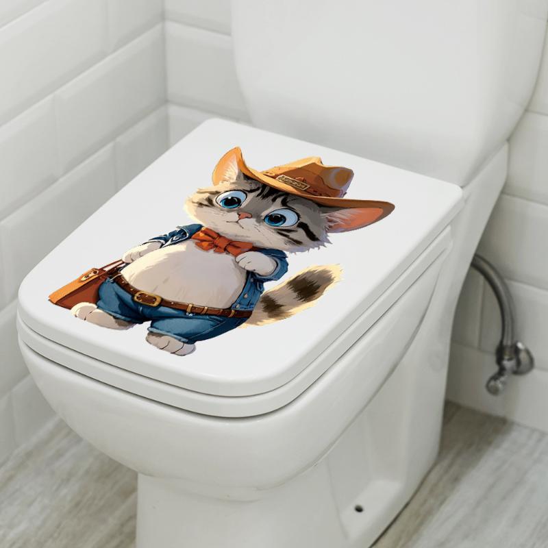 【HG】Ocean Themed Toilet Sticke - Home Toilet Bathroom Design 评论和价格