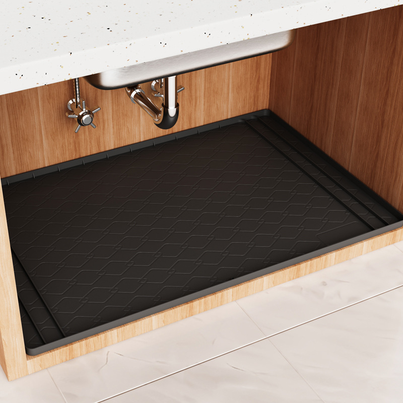 Silicone Under Sink Mat Kitche - Home Essentials Bathroom Cabinet 评论和价格