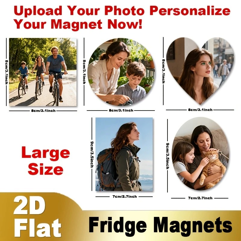 Custom Photo Fridge Magnet 2D  - Home Kitchen & Bathroom 评论和价格