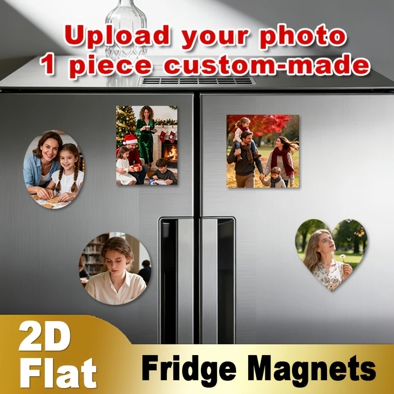Custom Photo Fridge Magnet 2D  - Home Kitchen & Bathroom 评论和价格