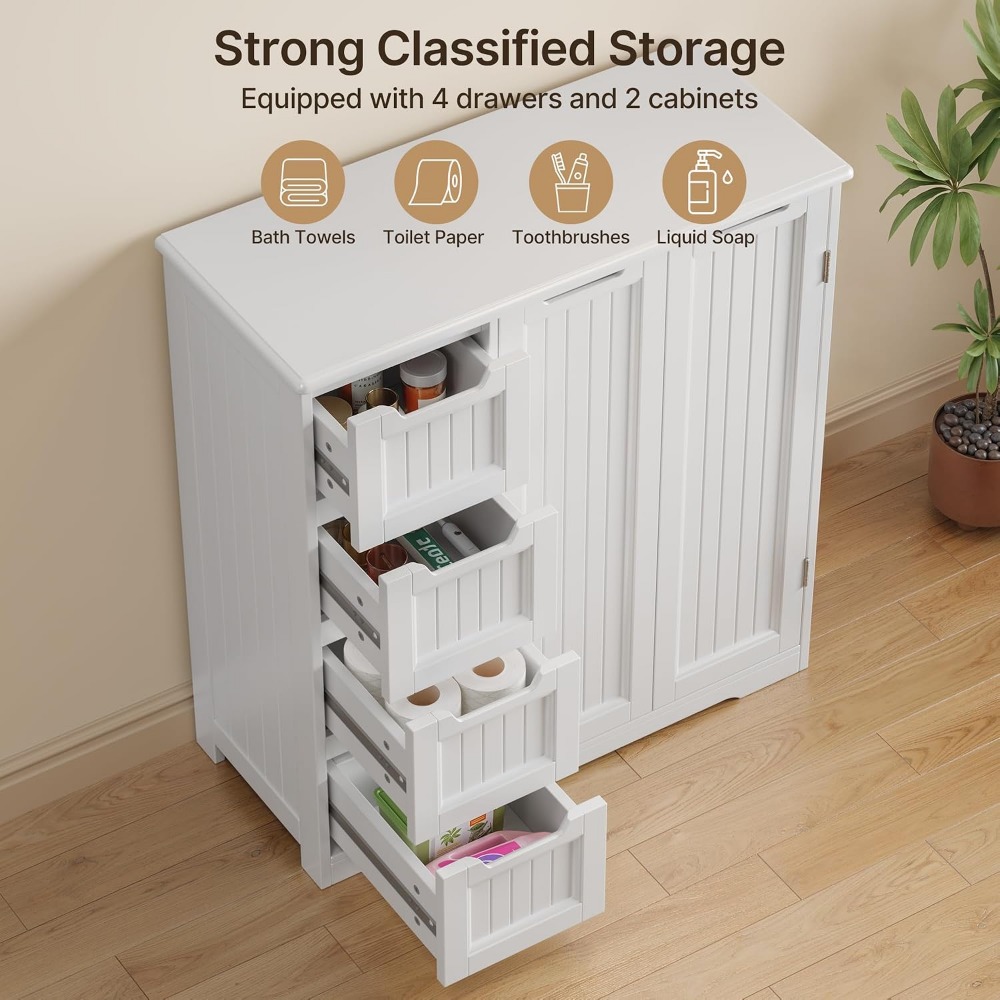 Bathroom Storage Cabinet with  - Home Essentials Bathroom Cabinet 评论和价格