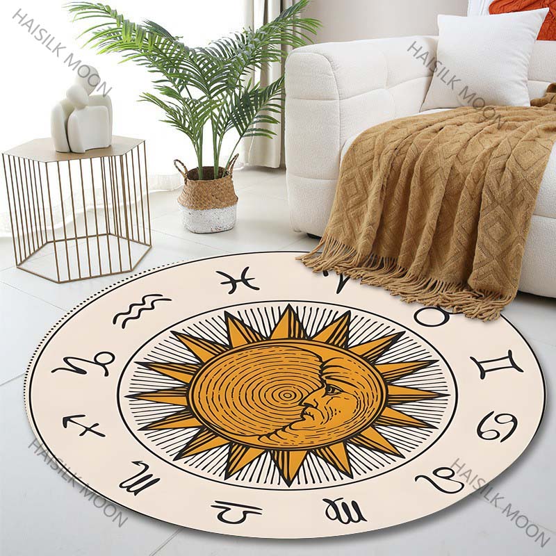 1PC Zodiac signs around sun im - Home Bathroom Images 评论和价格