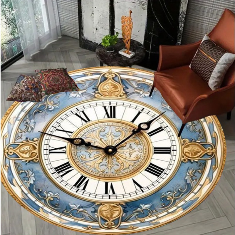 Vintage Clock Design Round Car - Home Toilet Bathroom Design 评论和价格