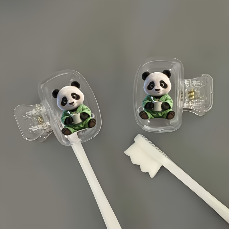 Cute Panda in Green Pajamas 2p - Home Essentials Bathroom Storage 评论和价格