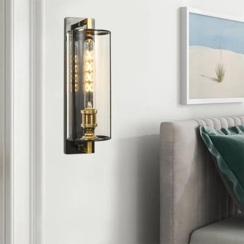 Modern Gold Cylindrical Led Pe - Home Kitchen & Bathroom 评论和价格
