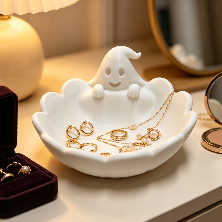 Matte White Soft-Touch Ghost-S - Home Essentials Bathroom Cabinet 评论和价格