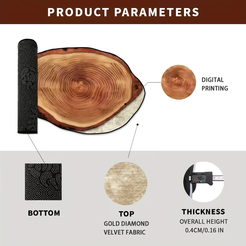 1pc Exquisite Simulated Wood T - Jet Home Bathroom Mats 评论和价格