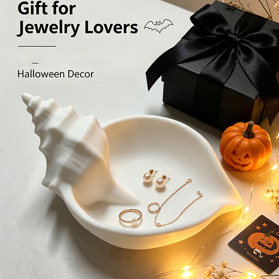 Nordic Minimalist Conch-Shaped - Home Essentials Bathroom Cabinet 评论和价格