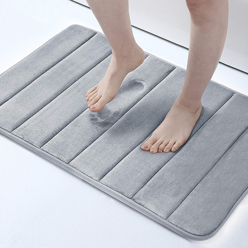 60x40cm Bathroom Thickened Ant - Jet Home Bathroom Mats 评论和价格