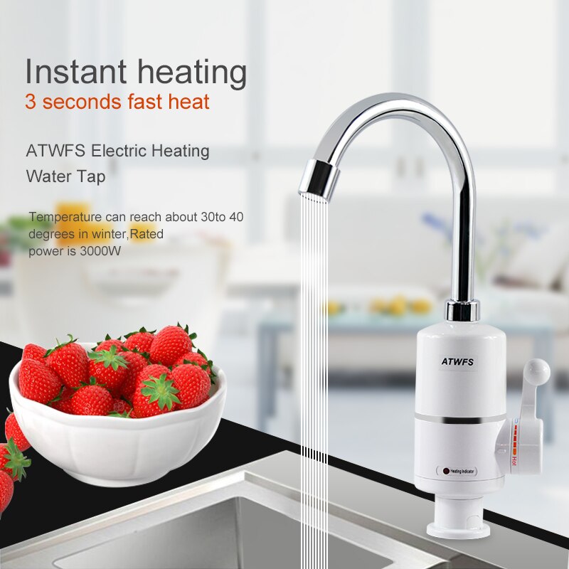 ATWFS Tankless Electric Newest - Home Bathroom Water Heater 评论和价格