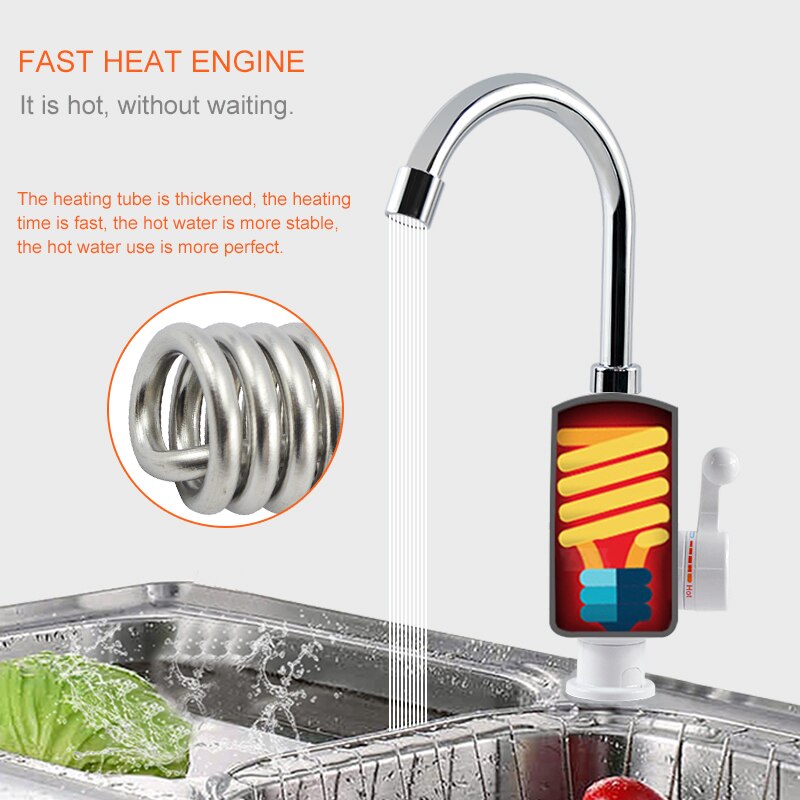 ATWFS Tankless Electric Newest - Home Bathroom Water Heater 评论和价格