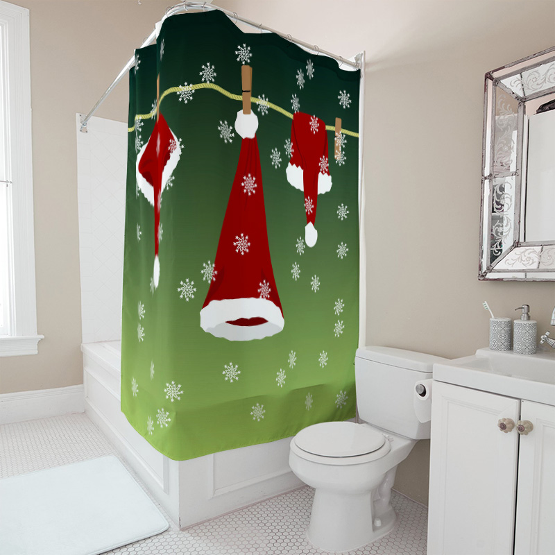 TU Festive Christmas Shower Cu - Home Decor Bathroom Ideas 评论和价格