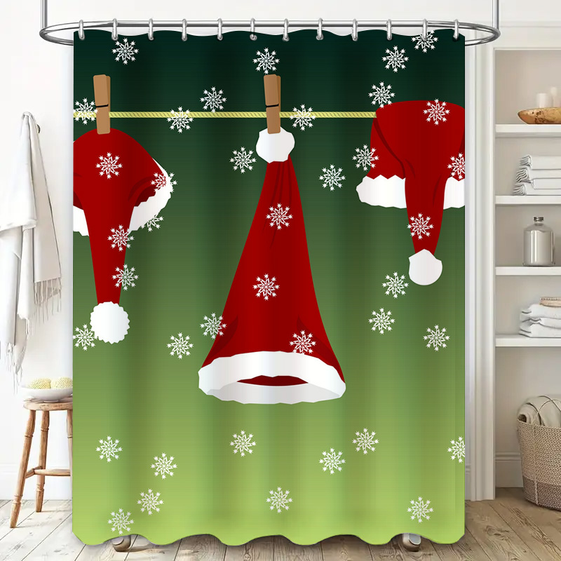 TU Festive Christmas Shower Cu - Home Decor Bathroom Ideas 评论和价格