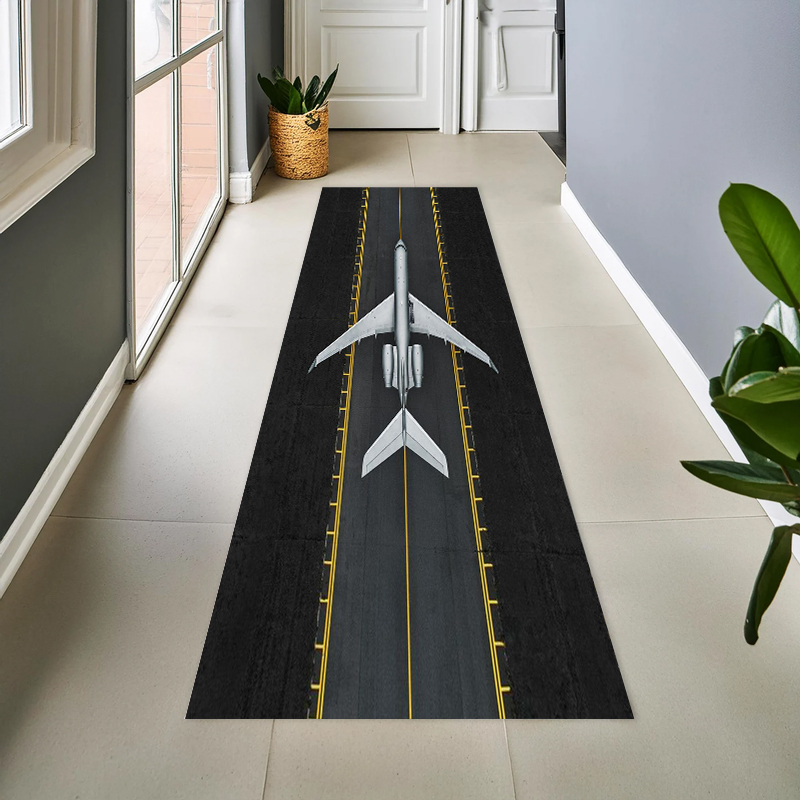 Airport Runway Jet Airplane Av - Jet Home Bathroom Mats 评论和价格