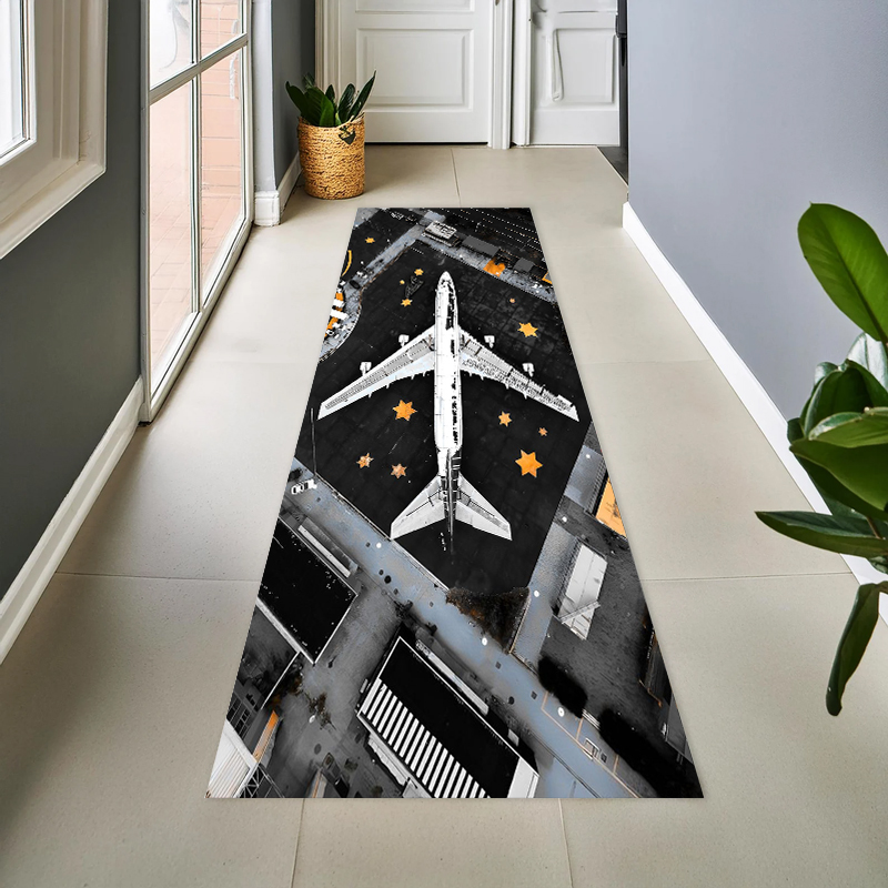 Airport Runway Jet Airplane Av - Jet Home Bathroom Mats 评论和价格