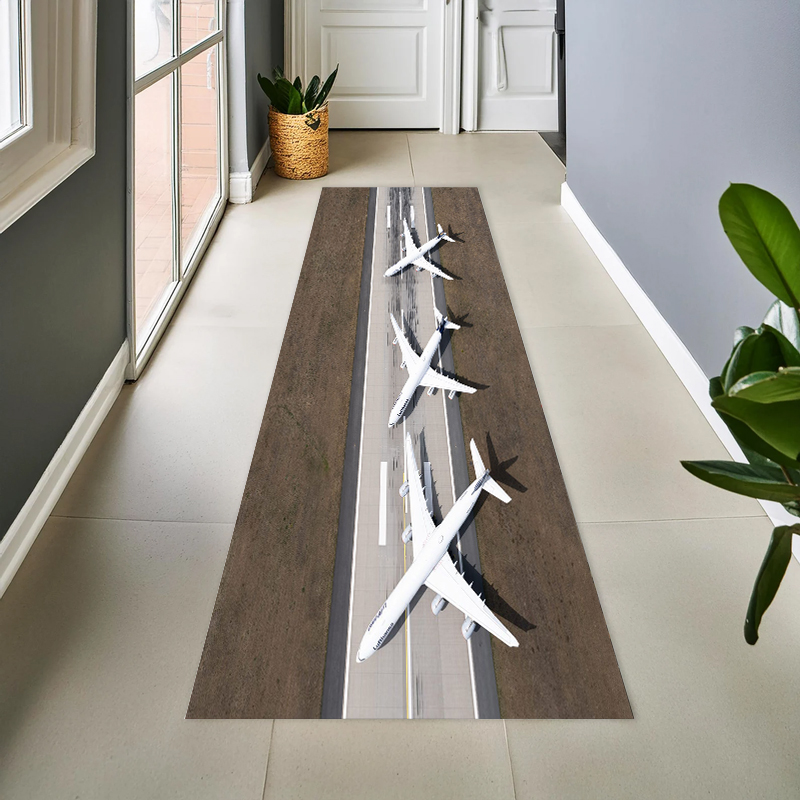 Airport Runway Jet Airplane Av - Jet Home Bathroom Mats 评论和价格
