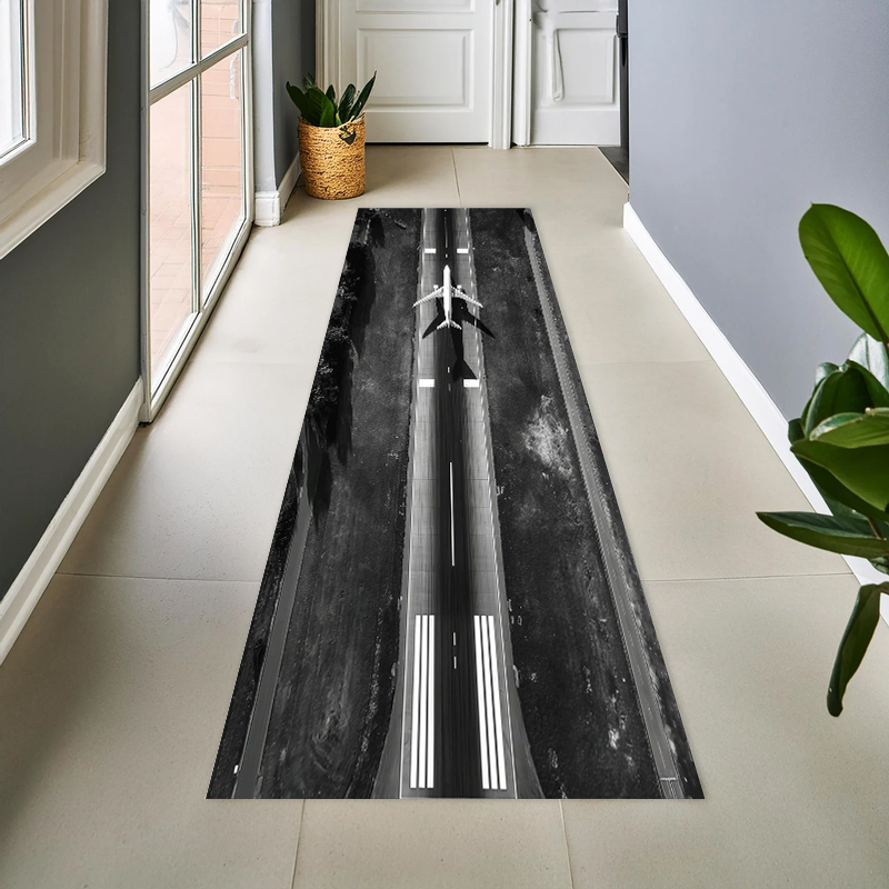 Airport Runway Jet Airplane Av - Jet Home Bathroom Mats 评论和价格