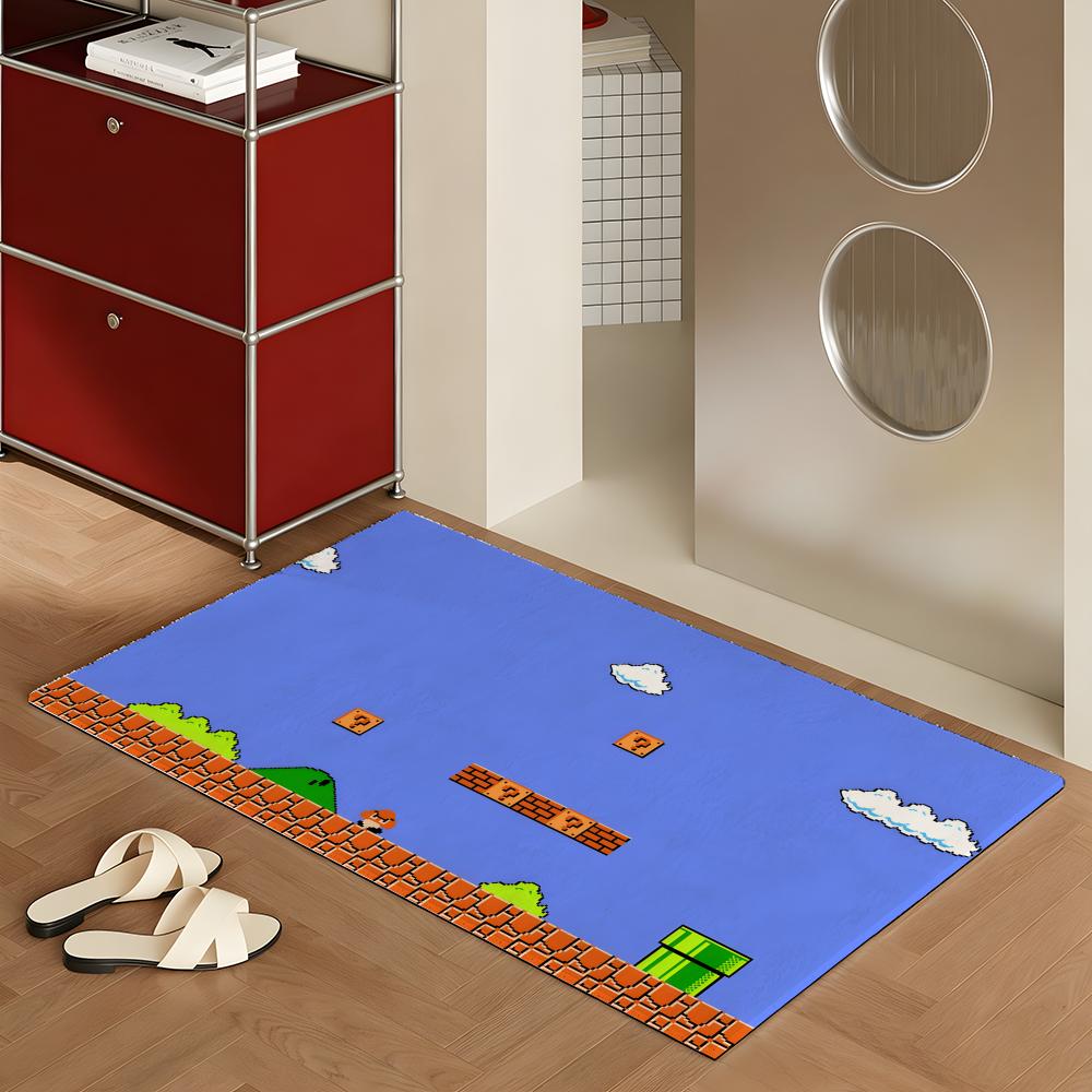 Anime Pixel Image Floor Mat So - Home Bathroom Images 评论和价格