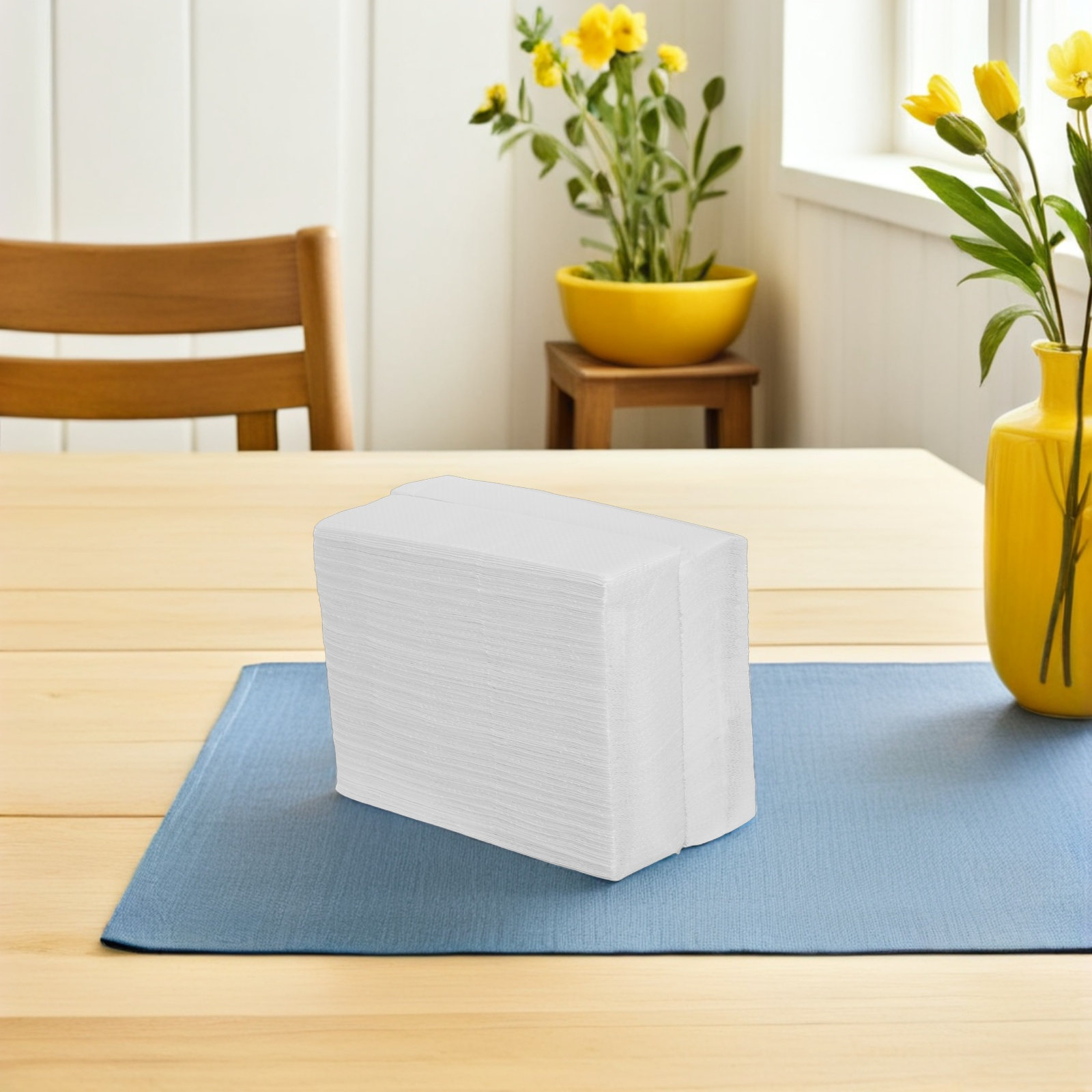 400Pcs Thickened Natural Pulp  - Home Office Bathroom 评论和价格