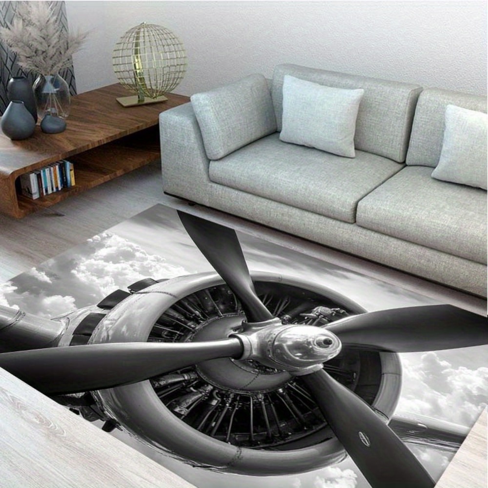 Aviation Inspired Jet Engine P - Jet Home Bathroom Mats 评论和价格