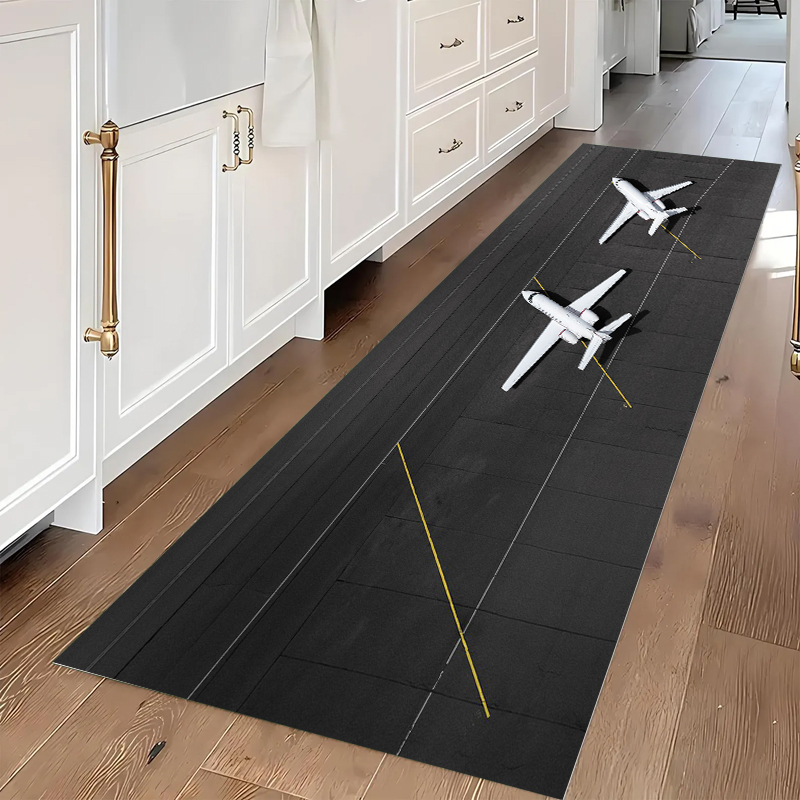 Top View Airport Apron Yellow  - Jet Home Bathroom Mats 评论和价格
