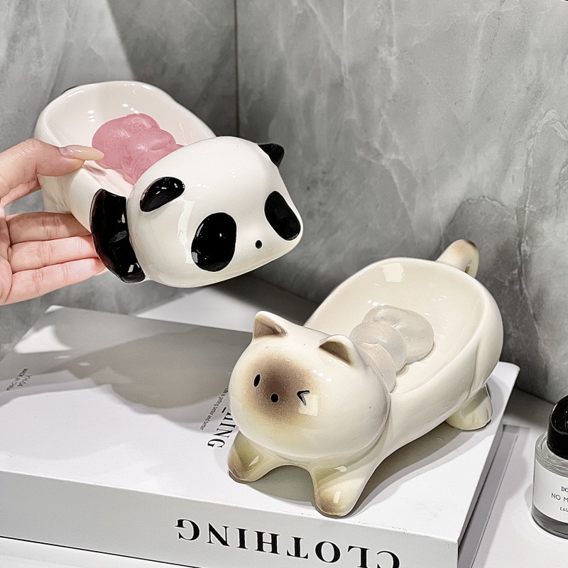 The New High-end Ceramic Soap  - Home Essentials Bathroom Storage 评论和价格