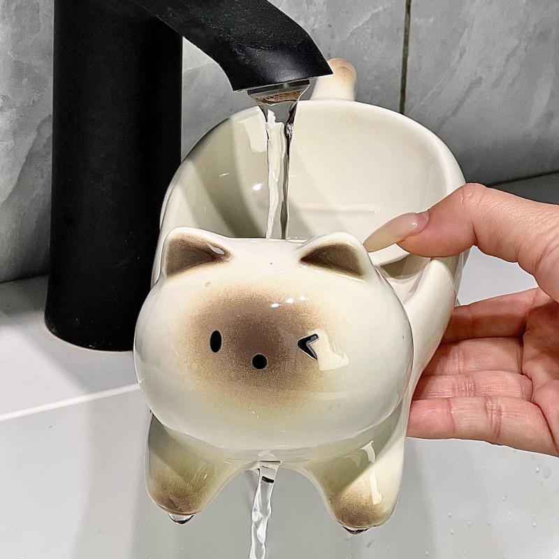 The New High-end Ceramic Soap  - Home Essentials Bathroom Storage 评论和价格